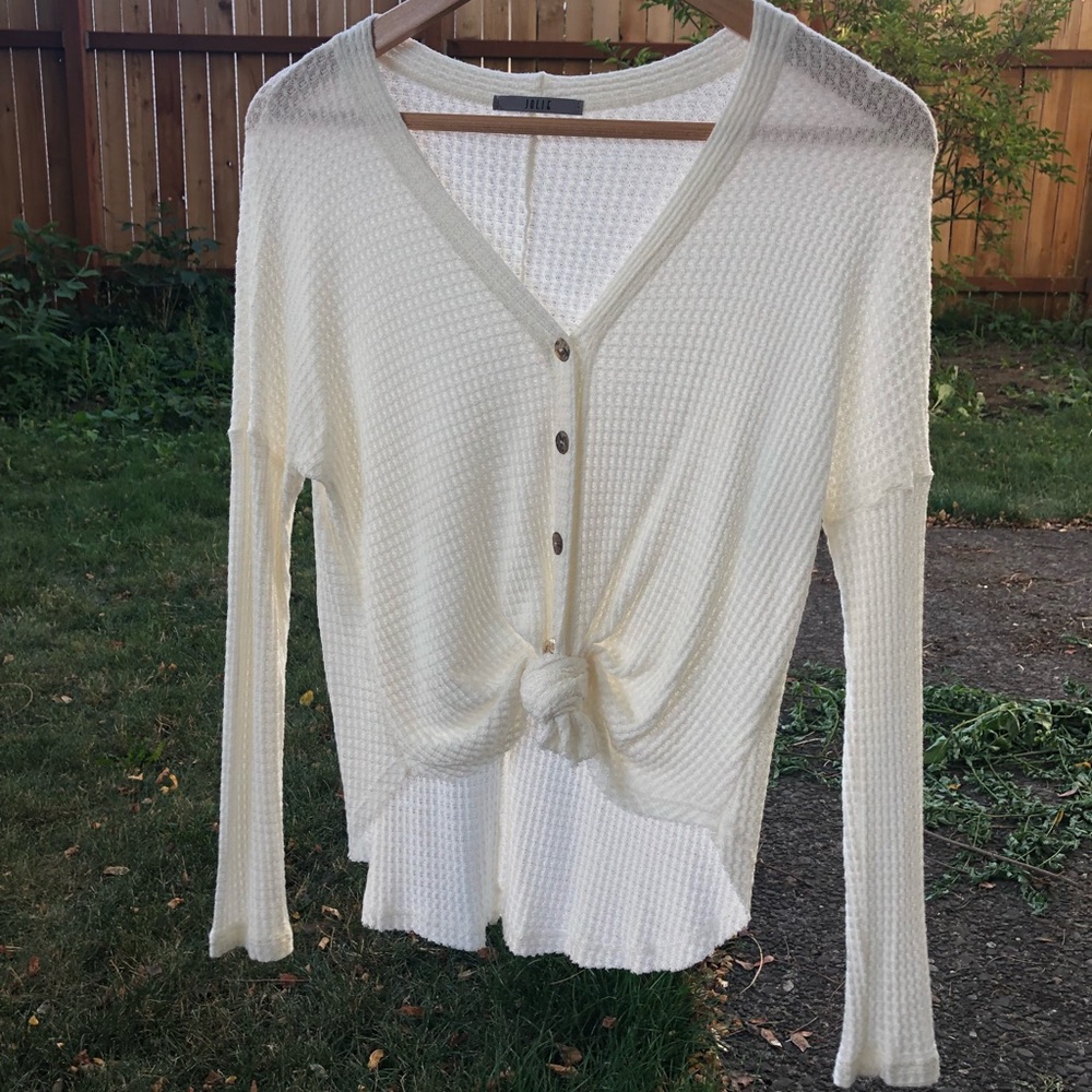 Waffle Knit Long Sleeve